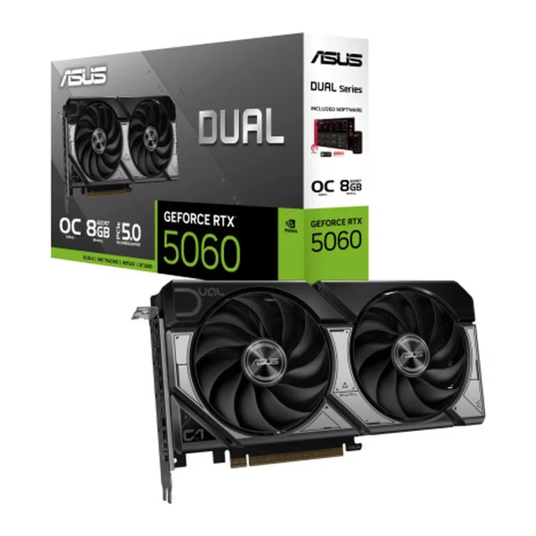 כרטיס מסך ASUS DUAL-RTX5060-O8G-A — תמונת מוצר