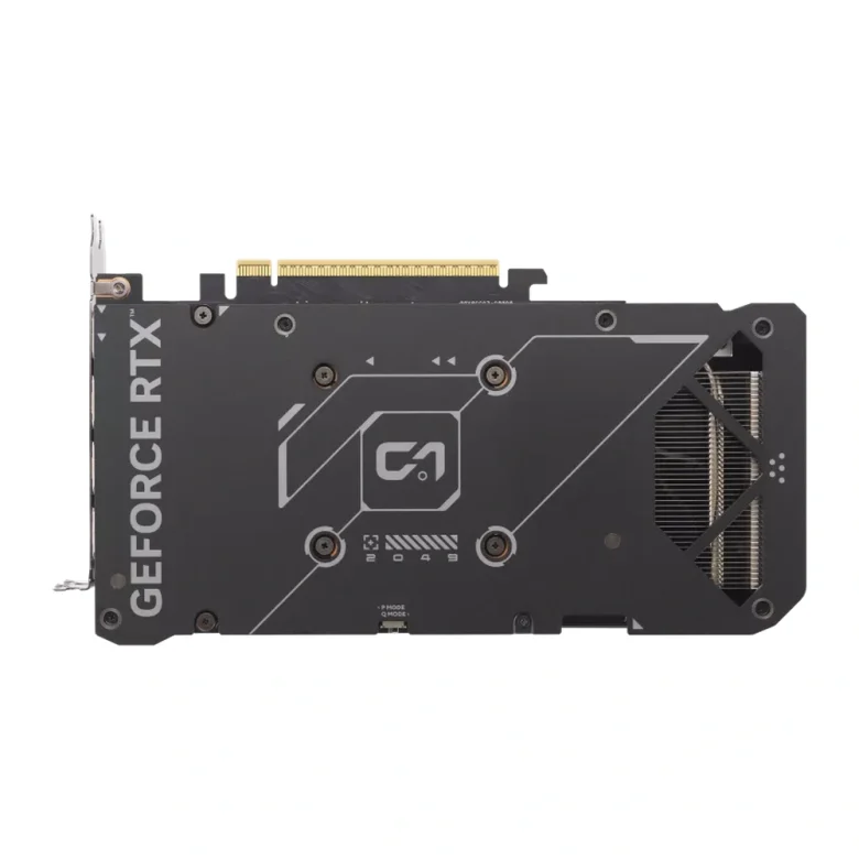 כרטיס מסך ASUS DUAL-RTX5060TI-O16G — מבט אחורי