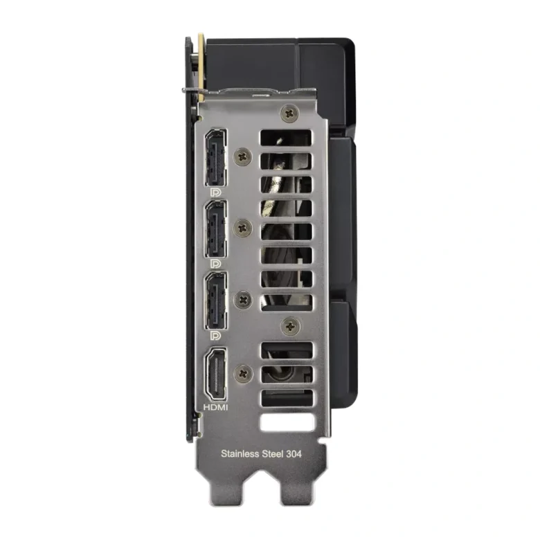 כרטיס מסך ASUS DUAL-RTX5070-O12G — יציאות תצוגה
