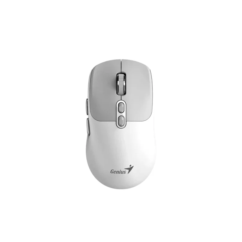 עכבר אלחוטי Genius NX-8080S BT, צבע לבן ואפור, מק״ט 31030042406 — תמונה 1