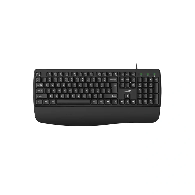 מקלדת Genius KB-123, צבע שחור, מק״ט 31300021408 — תמונה 1