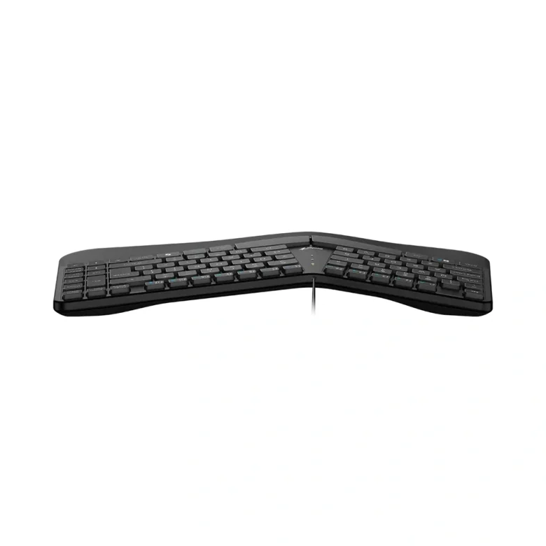 מקלדת ארגונומית Genius Ergo KB-700, צבע שחור, מק״ט 31310053406 — תמונה 3