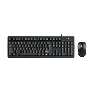 סט מקלדת ועכבר Genius KM-100SE, צבע שחור, מק״ט 31330009409 — תמונה 1