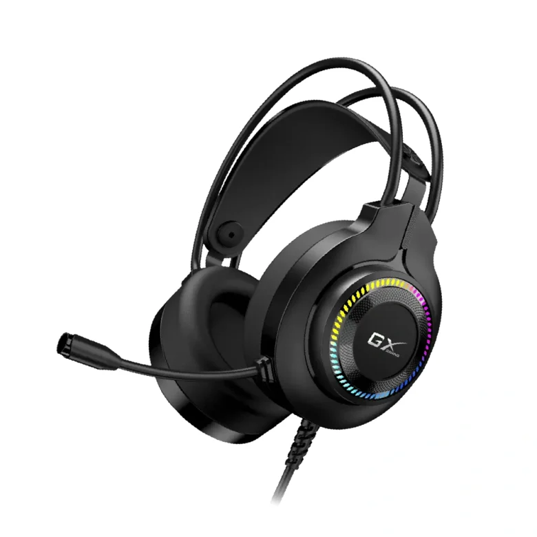 אוזניות גיימינג Genius HS-GX580U, צבע שחור, מק״ט 31710028401 — תמונה 1