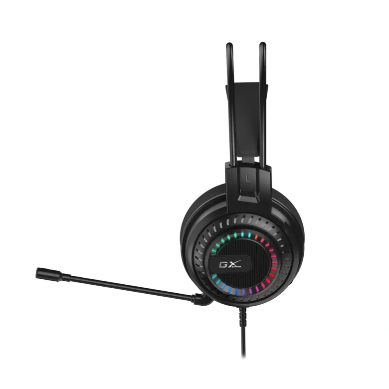 אוזניות גיימינג Genius HS-GX570U, צבע שחור, מק״ט 31710035401 — תמונה 3