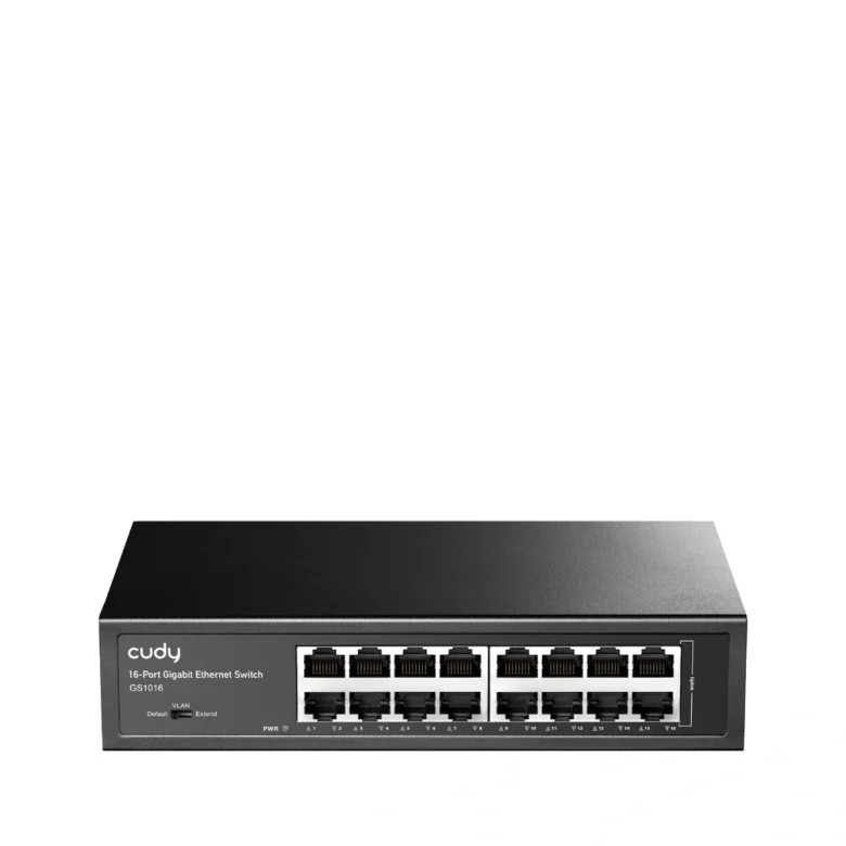 מתג רשת Cudy GS1016-IL | לא מנוהל | 16 פורטי RJ45 — תמונת מוצר 1