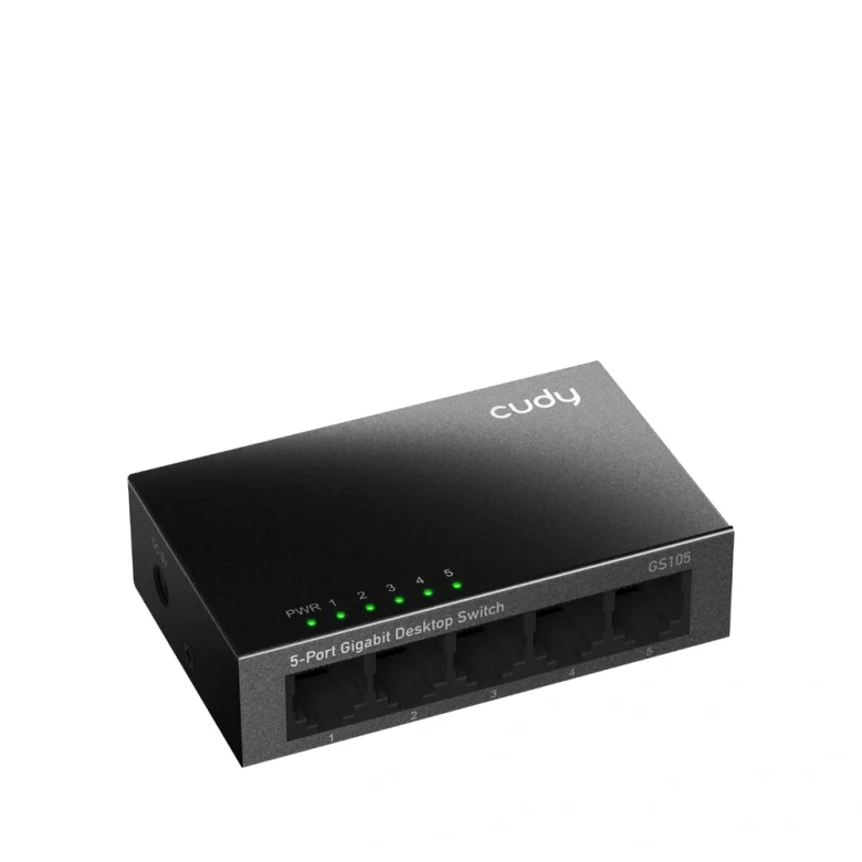 מתג רשת Cudy GS105-IL | לא מנוהל | 5 פורטי RJ45 — תמונת מוצר 3