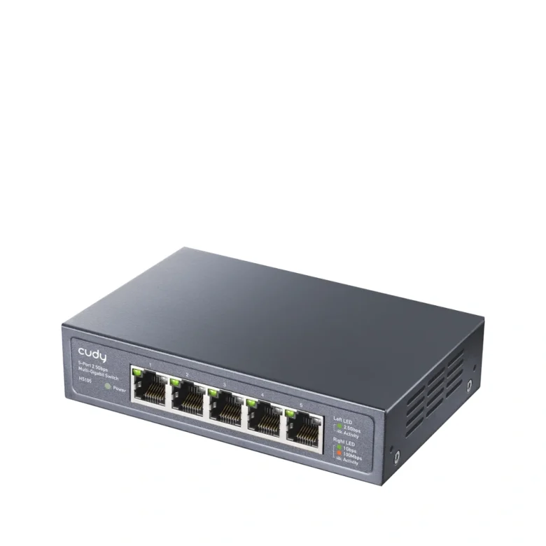 מתג רשת Cudy HS105 | לא מנוהל | 5 פורטי RJ45 — תמונת מוצר 2