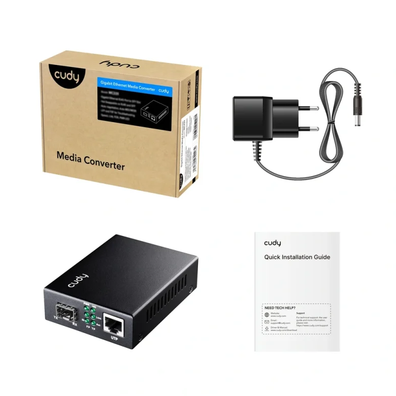 ממיר מדיה Cudy MC10G — תמונת מוצר 2