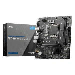 לוח אם MSI PRO H610M-E DDR4 – תמונה 1