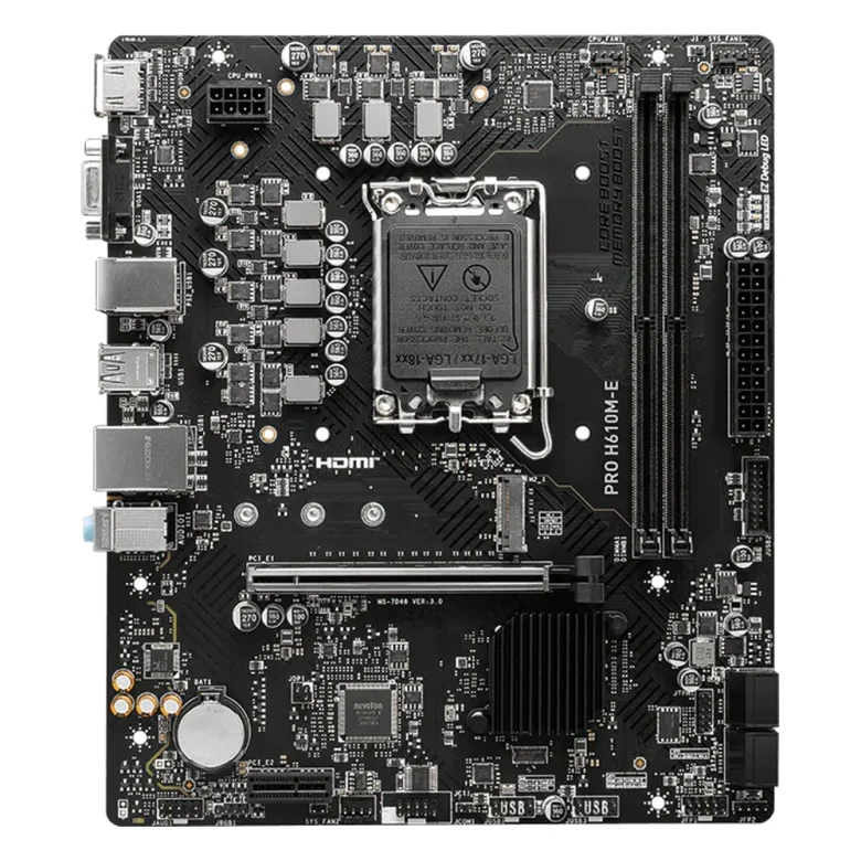 לוח אם MSI PRO H610M-E – תמונה 2