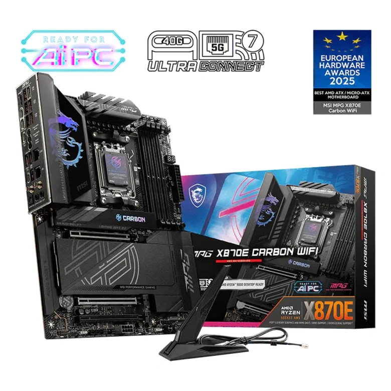 לוח אם MSI MPG X870E CARBON WIFI – תמונה 1