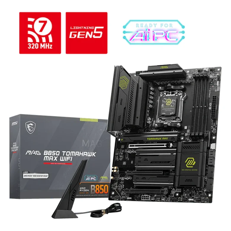 לוח אם MSI MAG B850 TOMAHAWK MAX WIFI – תמונה 1