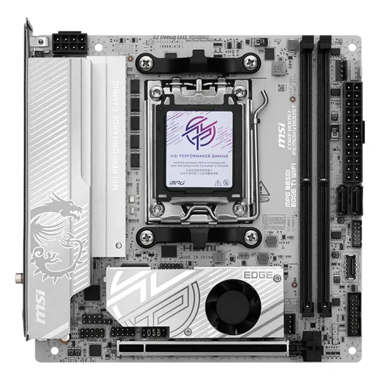 לוח אם MSI MPG B850I EDGE TI WIFI – תמונה 2