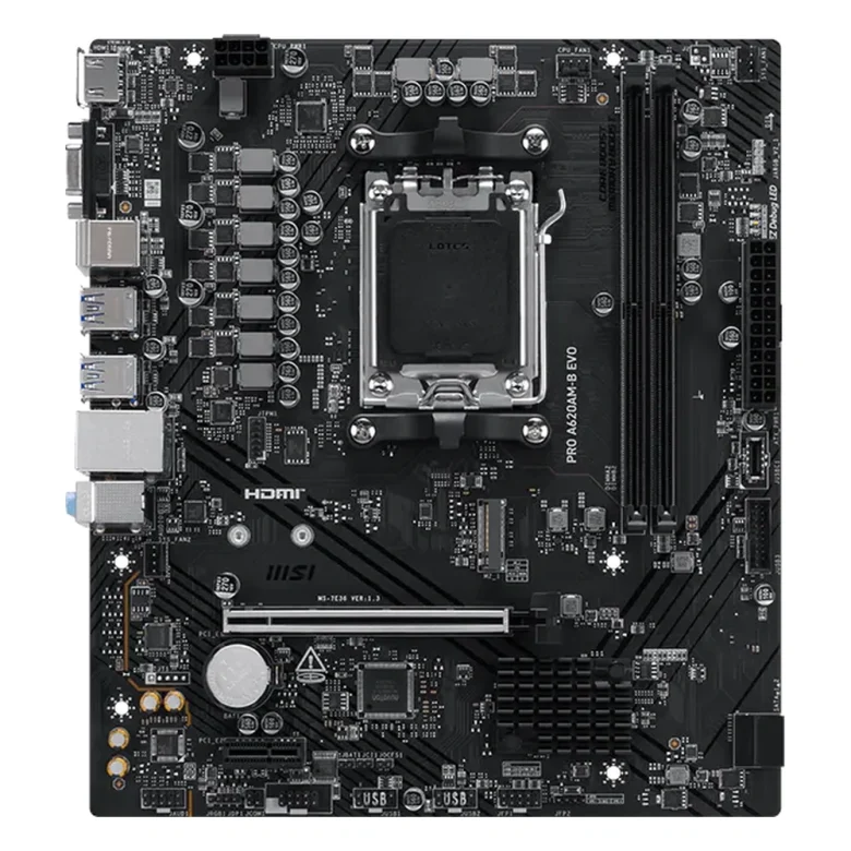 לוח אם MSI PRO A620AM-B EVO – תמונה 2