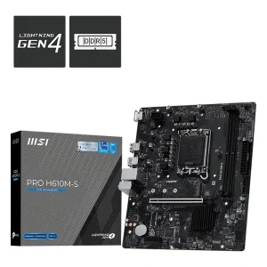 לוח אם MSI PRO H610M-S – תמונה 1