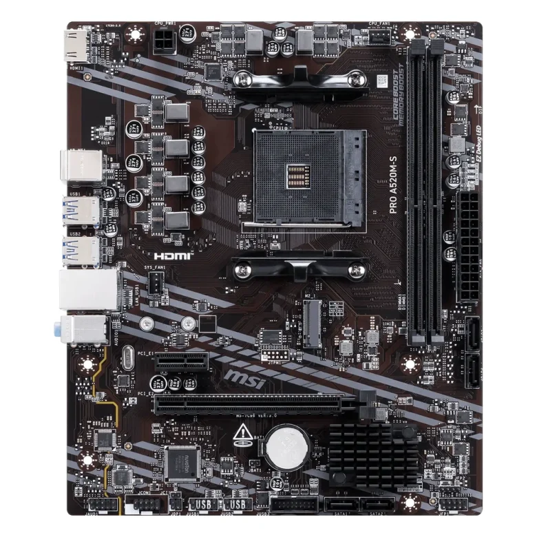 לוח אם MSI PRO A520M-S – תמונה 2