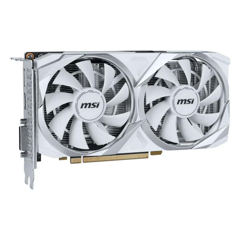כרטיס מסך MSI RTX 3050 VENTUS 2X XS WHITE 8G OC – תמונה 3