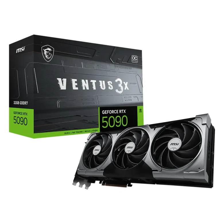 כרטיס מסך MSI RTX 5090 32G VENTUS 3X OC – תמונה 1