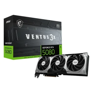 כרטיס מסך MSI RTX 5080 16G VENTUS 3X OC – תמונה 1