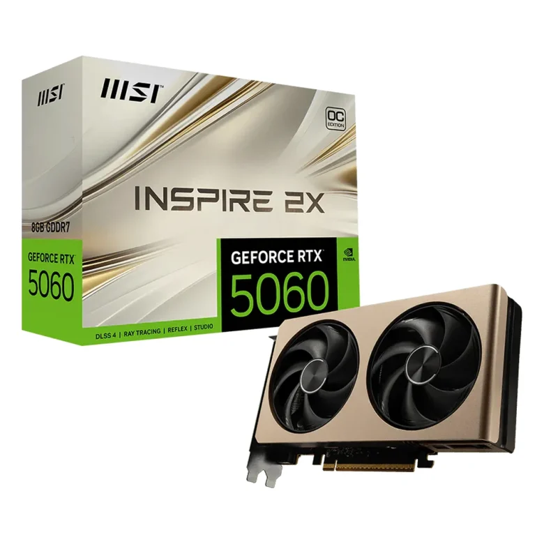 כרטיס מסך MSI RTX 5060 8G INSPIRE 2X OC – תמונה 1