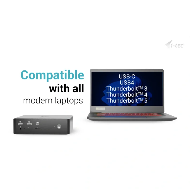 תחנת עגינה i-tec TB5QUATTRODOCKPD – תמונה 3