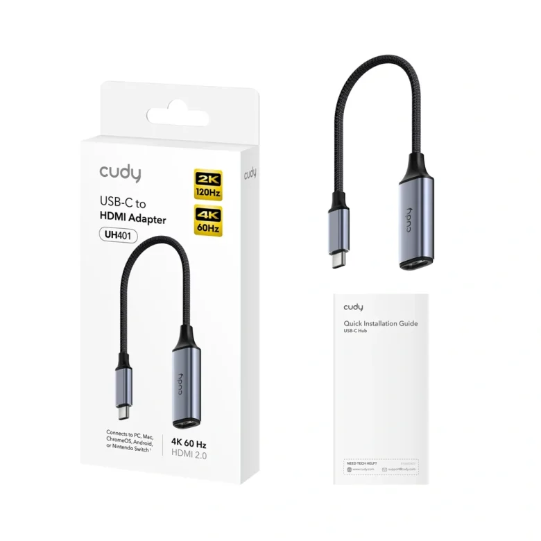 מתאם USB-C Cudy UH401 — תמונת מוצר 2